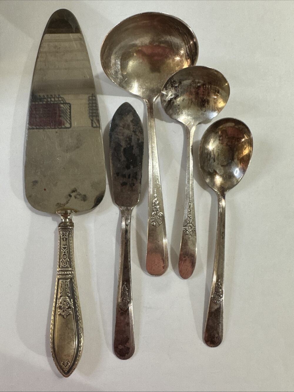 Serving Set Holmes & Edwards Youth International Silverplate 6 1/8"